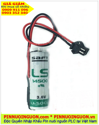 Kawasaki Robotic BAT04; Pin nuôi nguồn PLC Kawasaki Robotic BAT04 lithium 3.6v AA 2600mAh _Made in France